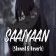 Saaiyaan (Slowed Reverb)